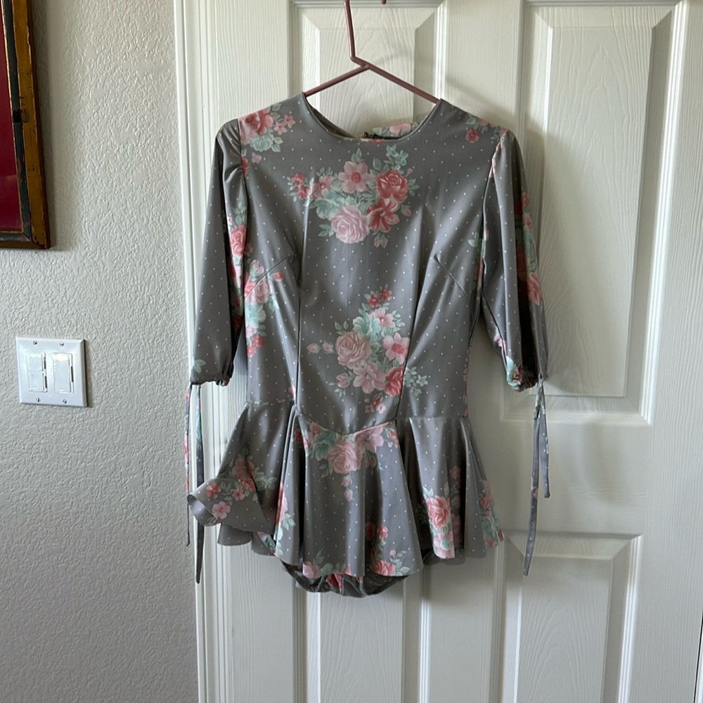 Custom-made women’s competition skating dress